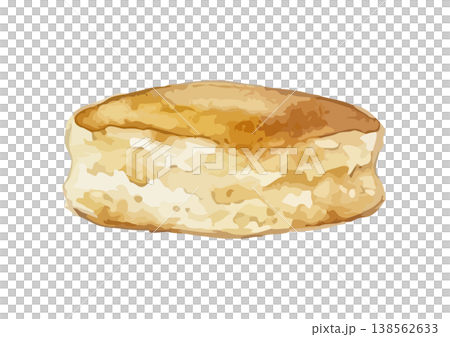 水彩風のふわふわパンケーキのイラスト 水彩風のふわふわパンケーキのイラスト 138562633