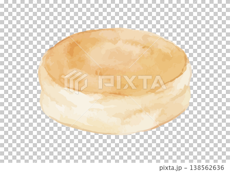 水彩風のふわふわパンケーキのイラスト 水彩風のふわふわパンケーキのイラスト 138562636