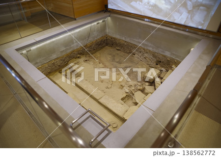 広島にある被爆遺構展示館の原爆遺構 138562772
