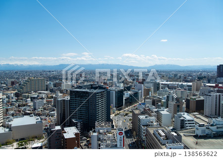 新潟市メディアシップ展望台から望む景色(新潟駅方面) 新潟市メディアシップ展望台から望む景色(新潟駅方面) 138563622