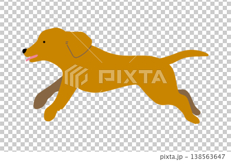 奔跑的臘腸犬(手繪插圖) 奔跑的臘腸犬(手繪插圖) 138563647