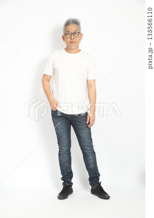 Standing with Hand in Pocket Standing with Hand in Pocket 138566110