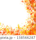 red autumn fall season abstract wataercolor painting background art 138566287