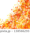 red autumn fall season abstract wataercolor painting background art 138566293