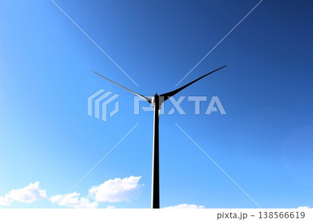 静岡県掛川市の遠州掛川風力発電の風車 138566619