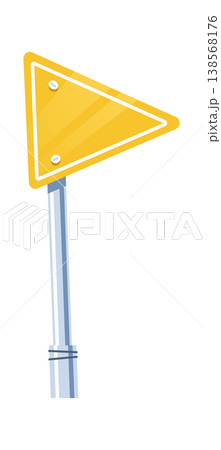 Sign Arrow Pointing Direction Cartoon Style Sign Arrow Pointing Direction Cartoon Style 138568176