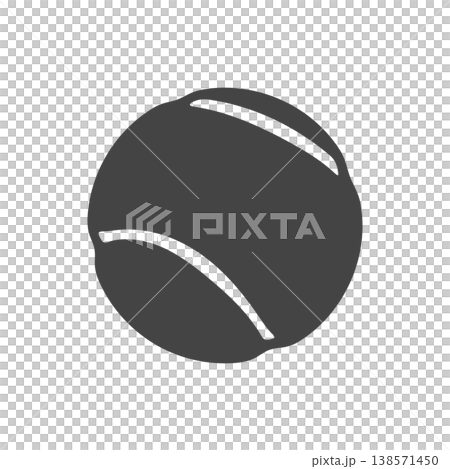Tennis Ball Icon, Tennis Ball Logo, Tennis Ball Vector. 138571450