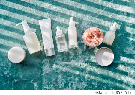 Cosmetic products for skincare and beauty routine 138571515