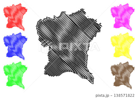 Sudoststeiermark district (Republic of Austria or Osterreich, Styria, Steiermark or Stajerska state) map vector illustration, scribble sketch Bezirk Sudoststeiermark map Sudoststeiermark district (Republic of Austria or Osterreich, Styria, Steiermark or Stajerska state) map vector illustration, scribble sketch Bezirk Sudoststeiermark map 138571822