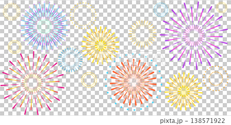 煙花背景圖 138571922