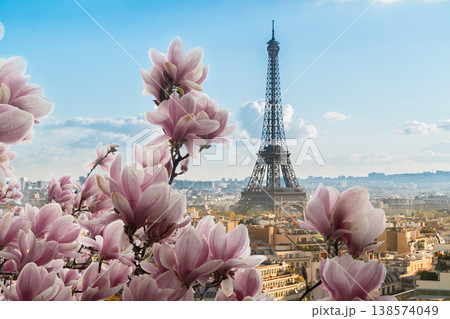 eiffel tour and Paris cityscape eiffel tour and Paris cityscape 138574049