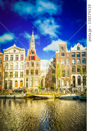 Houses of Amstardam, Netherlands Houses of Amstardam, Netherlands 138574119