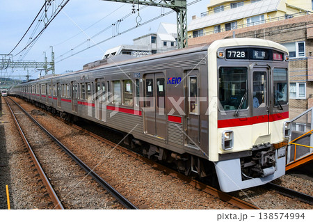 京王7000系7728F復刻臙脂帯 京王7000系7728F復刻臙脂帯 138574994