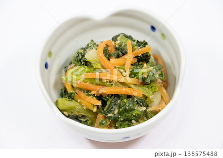 菜の花の胡麻和え 菜の花の胡麻和え 138575488