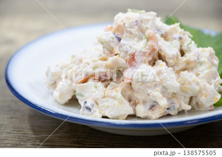 ホッキ貝サラダ ホッキ貝サラダ 138575505