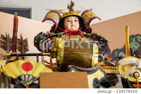 端午の節句 五月人形 138576420