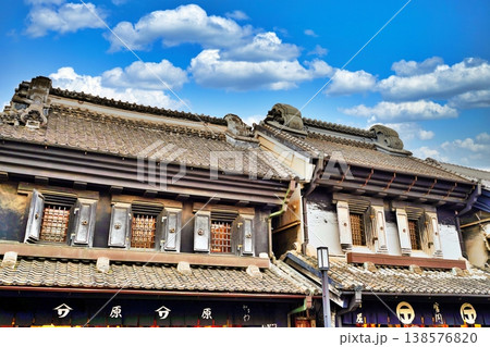 小江戸川越一番街商店街 蔵造りの町並み 138576820