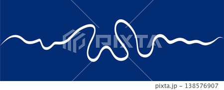 Thin squiggle underline stroke with gentle ups and downs. Minimal continuous line works as highlight for titles, links Thin squiggle underline stroke with gentle ups and downs. Minimal continuous line works as highlight for titles, links 138576907