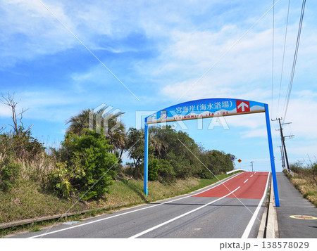 一宮海岸への道（千葉県） 138578029