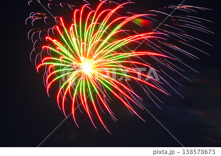 神奈川県相模原市　相模原納涼花火大会　夏の夜空を彩る花火 138578673