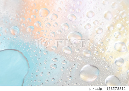 シャーベットカラーと雫 シャーベットカラーと雫 138578812