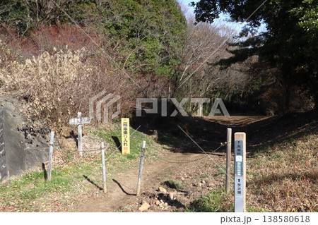 冬の奥武蔵自然歩道にて（入口：R299→ほほえみの丘） 138580618