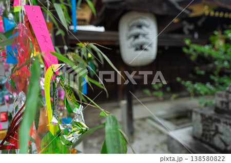 京都市上京区にある七夕祭の北野天満宮を撮影したもの 138580822