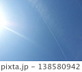 青空にひこうき雲 138580942