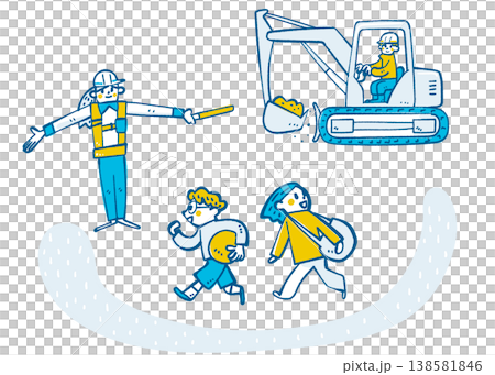 Providing security for heavy machinery and construction sites, ensuring safety for the town and children. 138581846