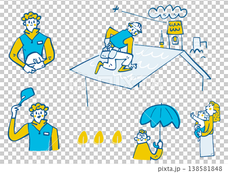 木匠：建築業透過他們的技能保障了房屋的安全和日常生活的安心。 138581848