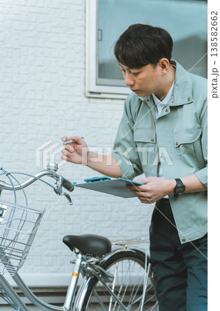 自転車の点検 138582662