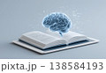 AIデジタル教科書タブレット学習イラスト 138584193
