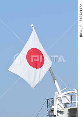 日の丸の旗 日の丸の旗 138584472