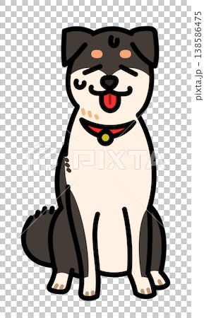 柴犬表達情感的插圖(第三部分) 柴犬表達情感的插圖(第三部分) 138586475