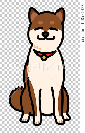 柴犬表達情感的插圖(第一部分) 柴犬表達情感的插圖(第一部分) 138586477