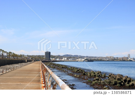 馬堀海岸からの風景 馬堀海岸からの風景 138586871