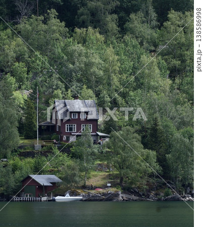 ノルウェー世界自然遺産美しいフェヨルドル風景 ノルウェー世界自然遺産美しいフェヨルドル風景 138586998