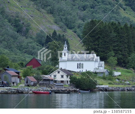 ノルウェー世界自然遺産美しいフェヨルドル風景 ノルウェー世界自然遺産美しいフェヨルドル風景 138587155