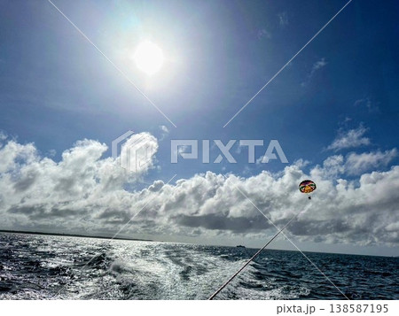 船から見た太陽 船から見た太陽 138587195