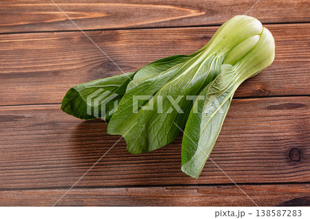 Asian cabbage green fresh bok choy 138587283