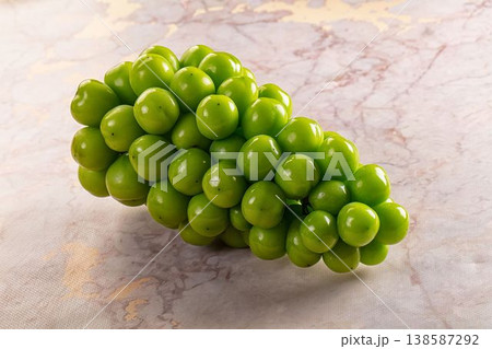 Japanese Shine Muscat big grape Japanese Shine Muscat big grape 138587292