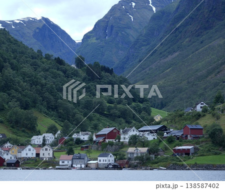 ノルウェー世界自然遺産美しいフェヨルドル風景 ノルウェー世界自然遺産美しいフェヨルドル風景 138587402