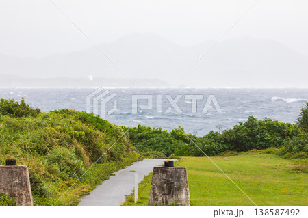 海沿い 海浜 フットパス 138587492