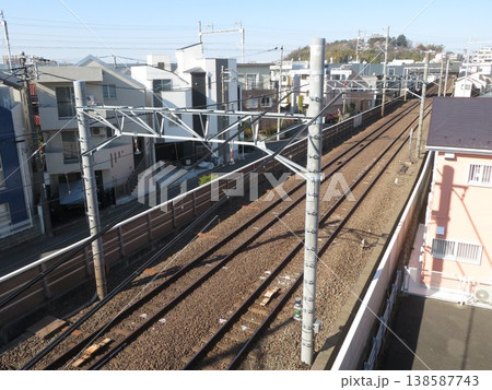 線路のある風景 線路のある風景 138587743