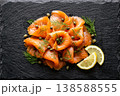 スモークサーモン 138588555