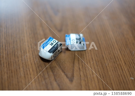 使いこんだ消しゴム 使いこんだ消しゴム 138588690