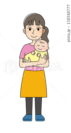生活_子育て_女性 138588777
