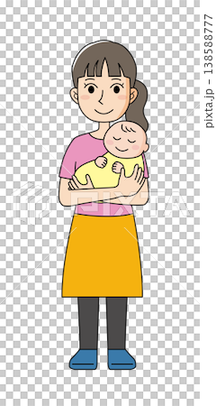 生活_子育て_女性 138588777