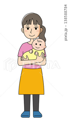 生活_子育て_女性 138588784