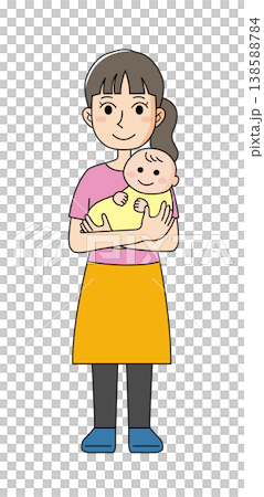 生活_子育て_女性 138588784